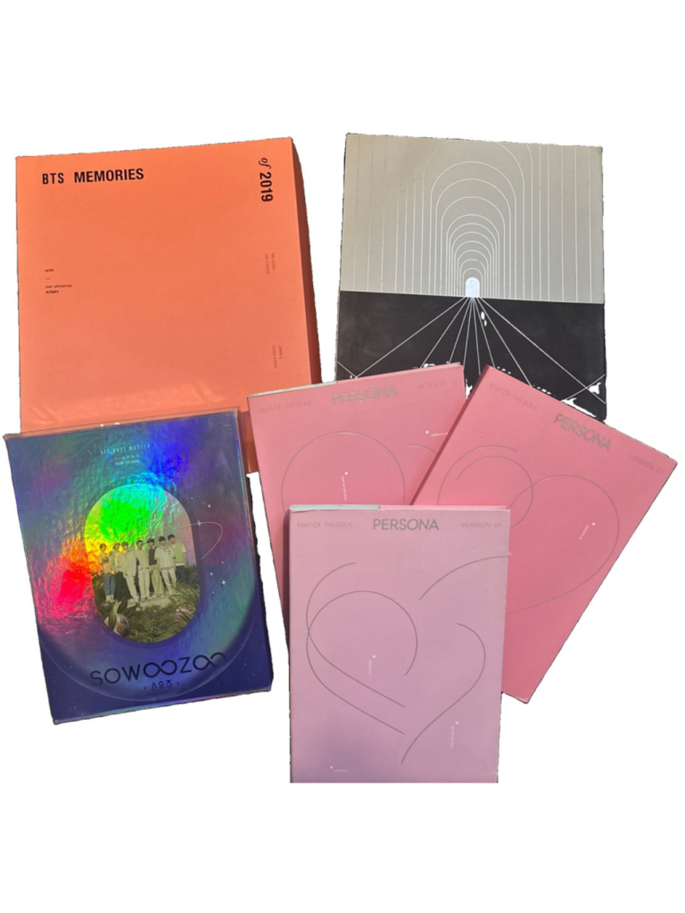 BTS 2019-2021 Memories Map Of The Soul SOWOOZOO HUGE BUNDLE LOT K-POP Music NEW